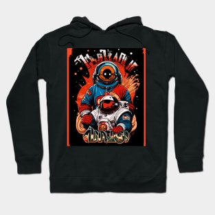 Astronaut Alien Graffiti T-shirt Hoodie